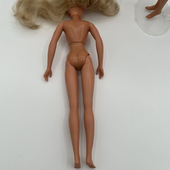 Vintage 1987 Maxie Dolls Lot Hasbro Lookin’ Smart Twist Waist Freckles Blue Eyes - Picture 7 of 16